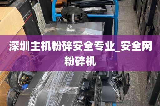 深圳主机粉碎安全专业_安全网粉碎机