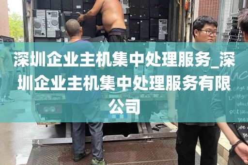 深圳企业主机集中处理服务_深圳企业主机集中处理服务有限公司