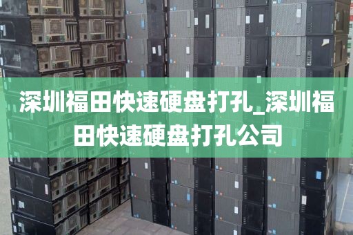 深圳福田快速硬盘打孔_深圳福田快速硬盘打孔公司