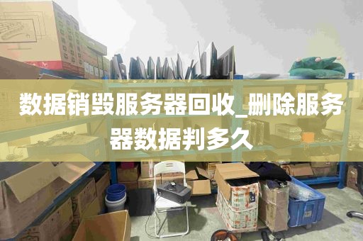数据销毁服务器回收_删除服务器数据判多久
