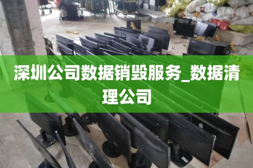 深圳公司数据销毁服务_数据清理公司
