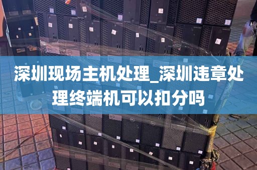 深圳现场主机处理_深圳违章处理终端机可以扣分吗