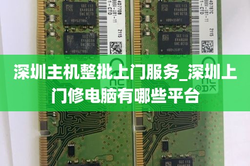 深圳主机整批上门服务_深圳上门修电脑有哪些平台