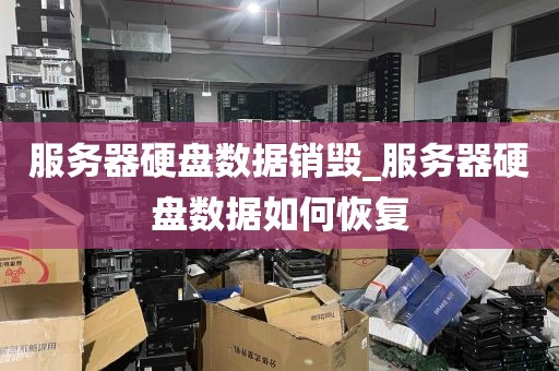 服务器硬盘数据销毁_服务器硬盘数据如何恢复