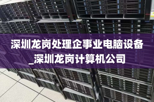 深圳龙岗处理企事业电脑设备_深圳龙岗计算机公司