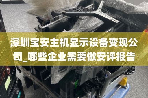 深圳宝安主机显示设备变现公司_哪些企业需要做安评报告