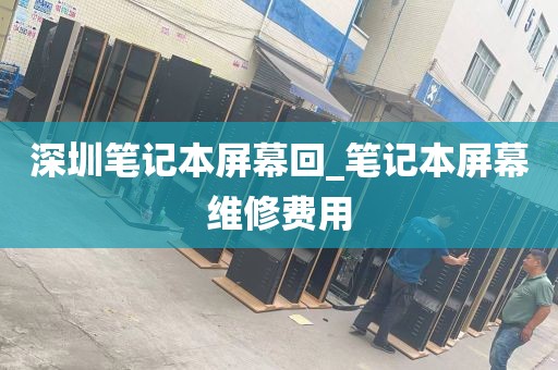 深圳笔记本屏幕回_笔记本屏幕维修费用