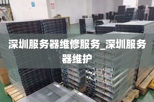 深圳服务器维修服务_深圳服务器维护
