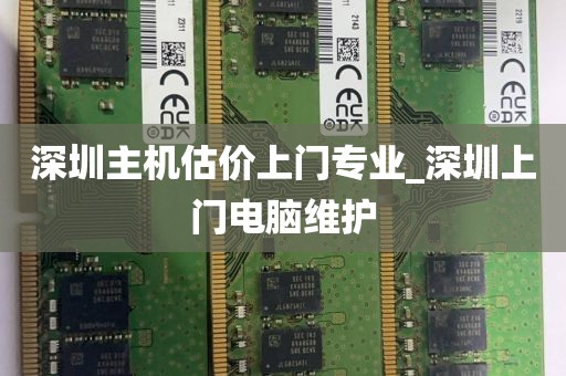 深圳主机估价上门专业_深圳上门电脑维护