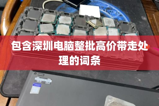 包含深圳电脑整批高价带走处理的词条