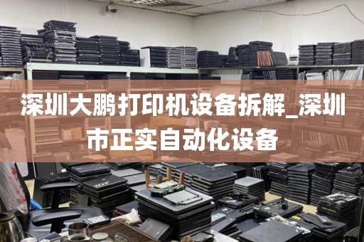深圳大鹏打印机设备拆解_深圳市正实自动化设备