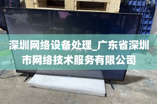 深圳网络设备处理_广东省深圳市网络技术服务有限公司