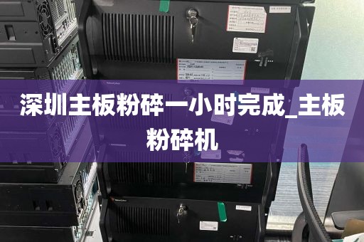 深圳主板粉碎一小时完成_主板粉碎机