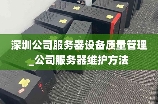 深圳公司服务器设备质量管理_公司服务器维护方法